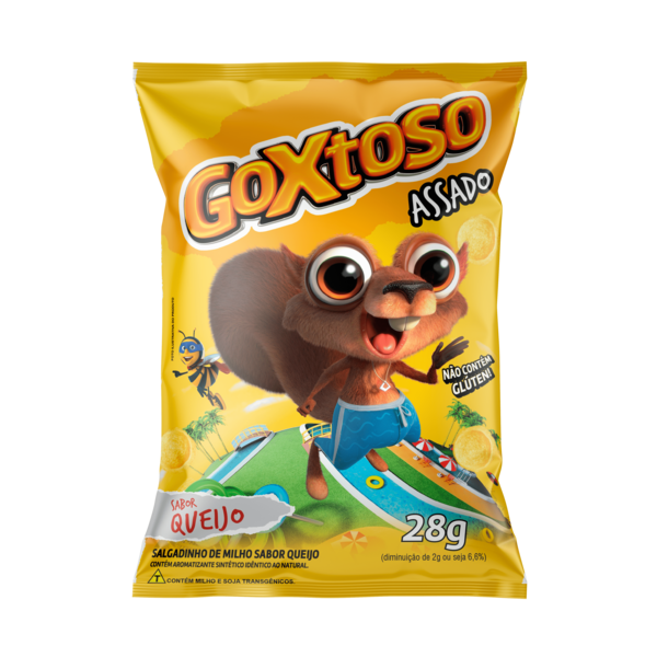 GOXTOSO QUEIJO 28G