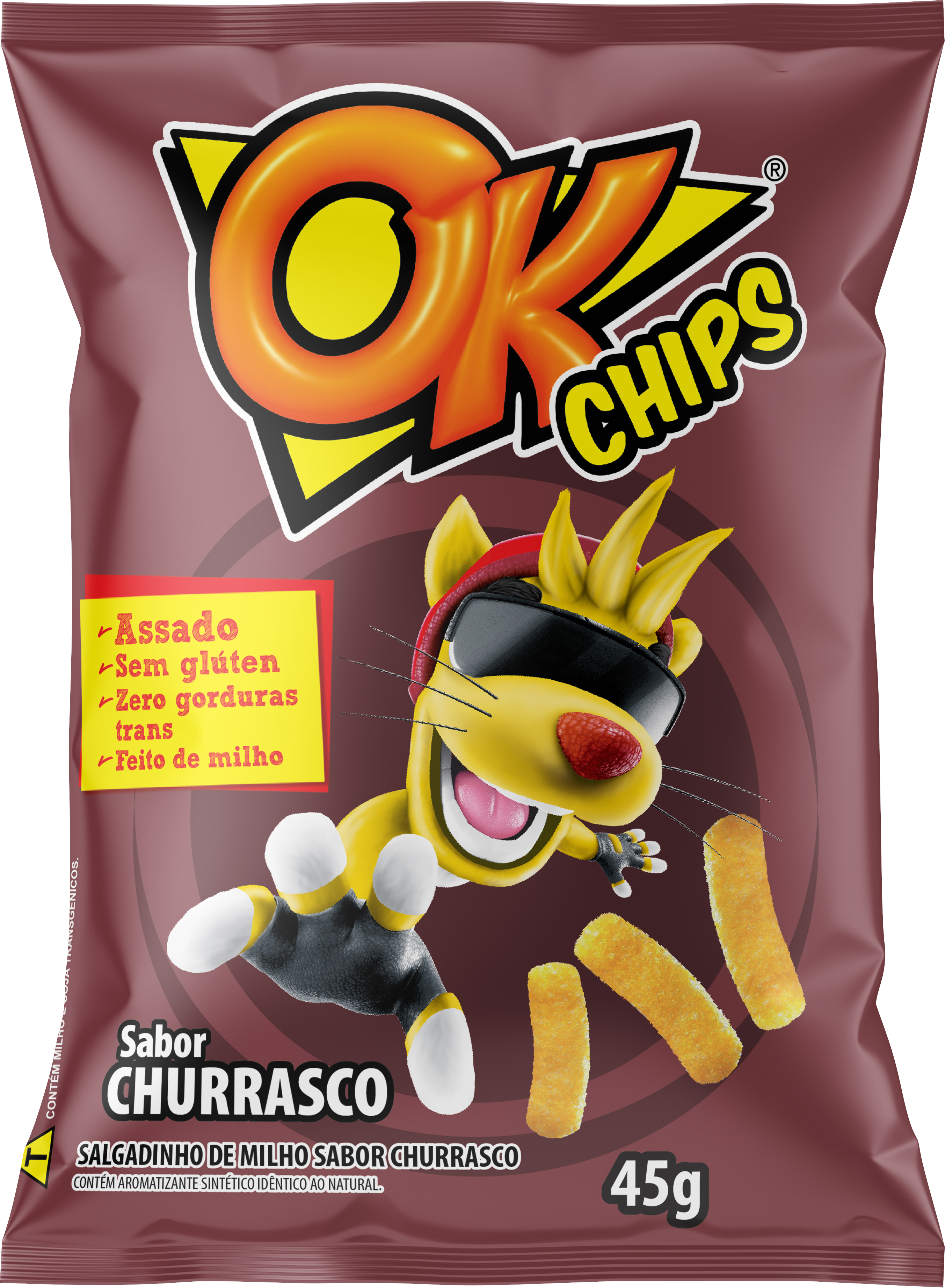 OK Chips Churrasco 45g