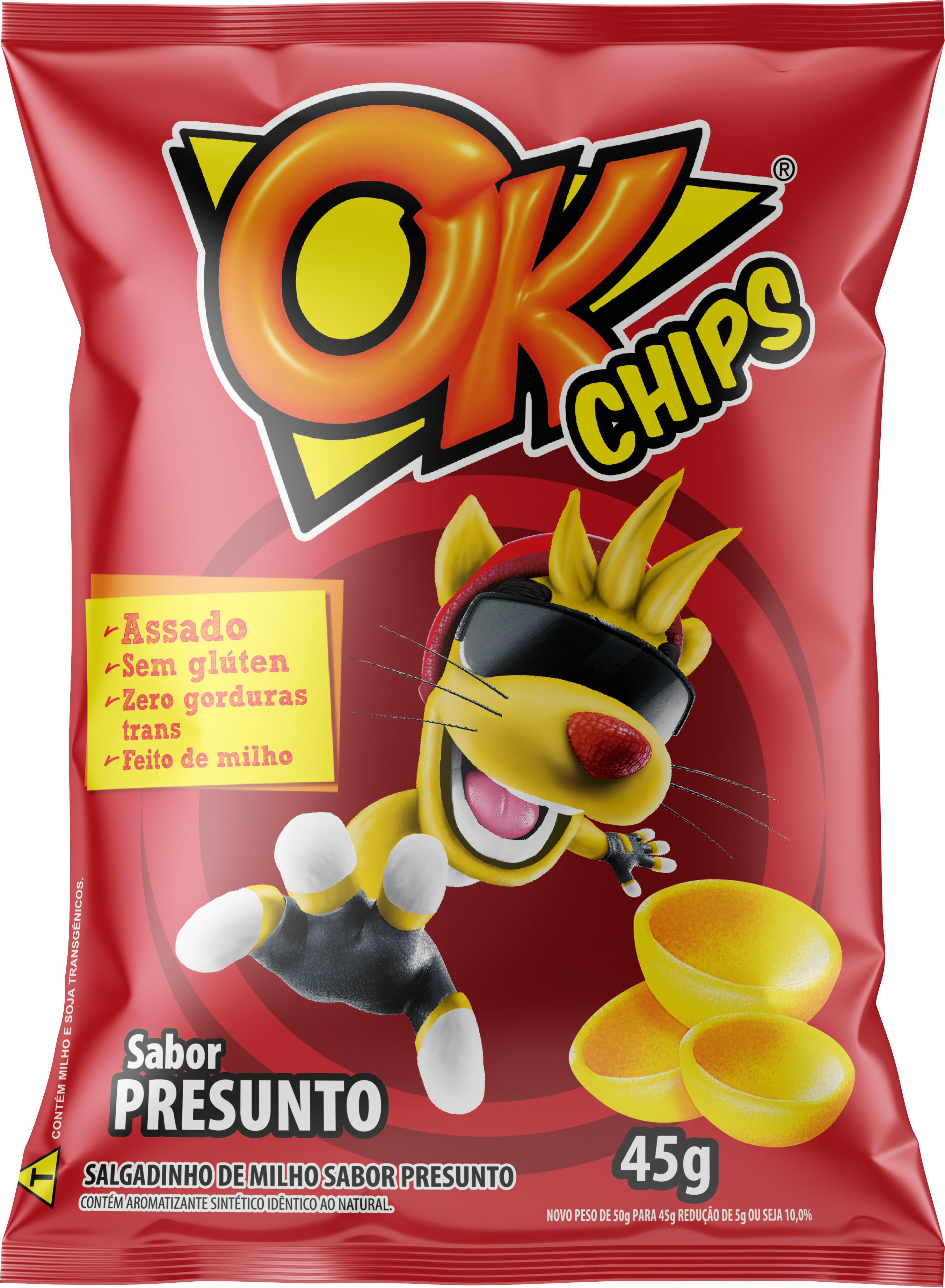 OK Chips Presunto 45g