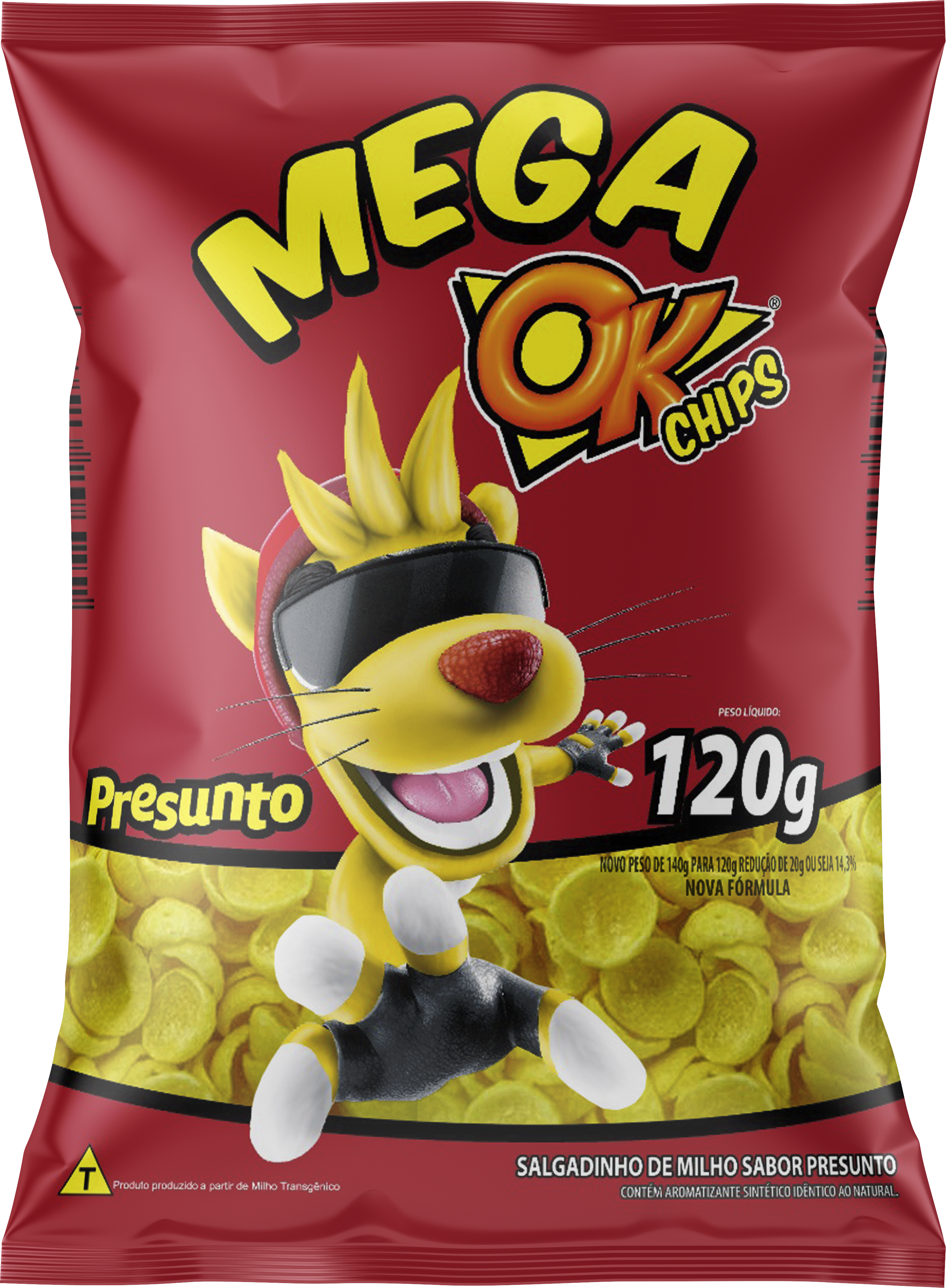 OK Chips Presunto Mega 120g