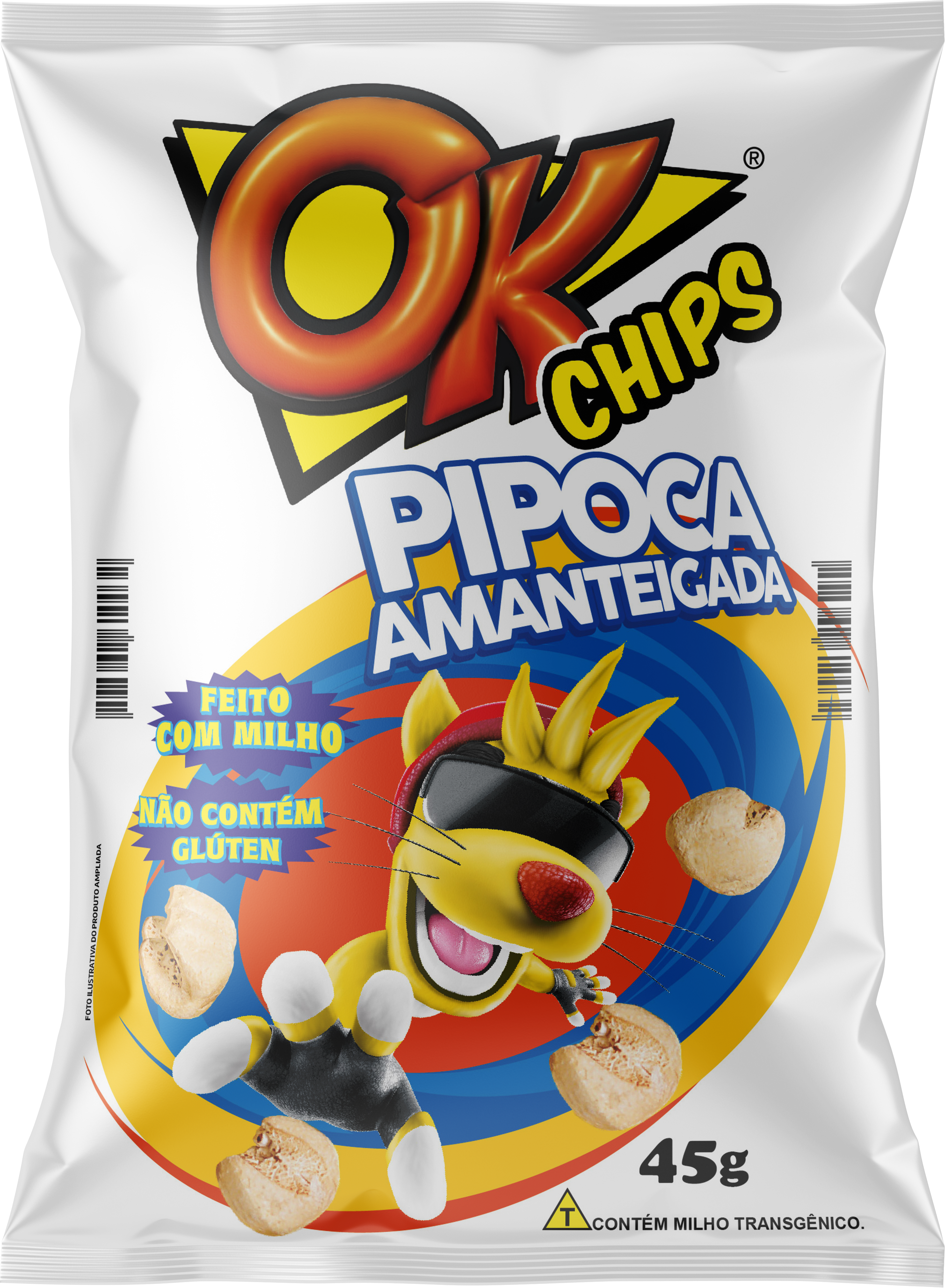 Pipoca Amanteigada 45g