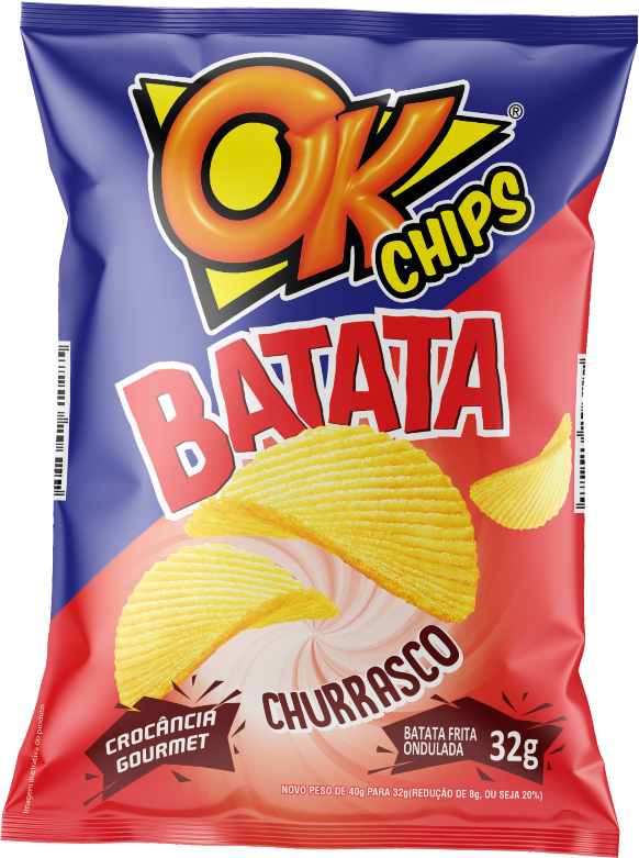 batata chips churrasco